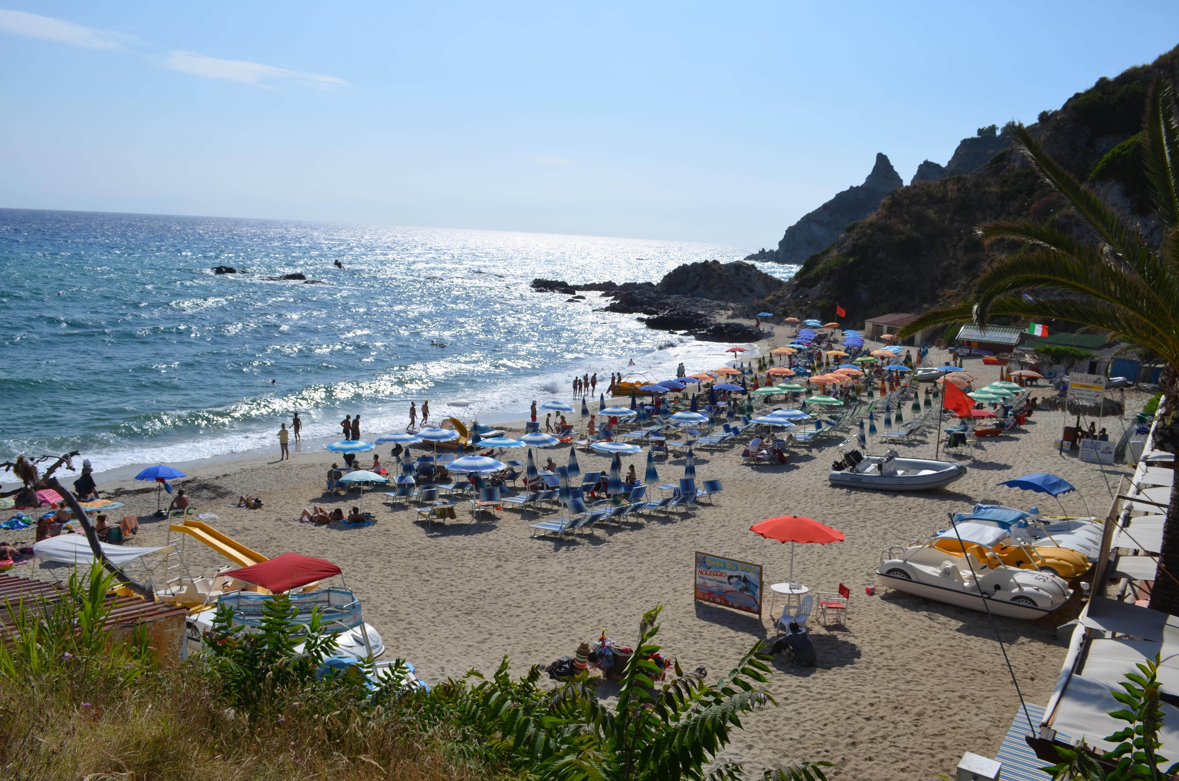Hotel Marinella Capo Vaticano Exterior foto