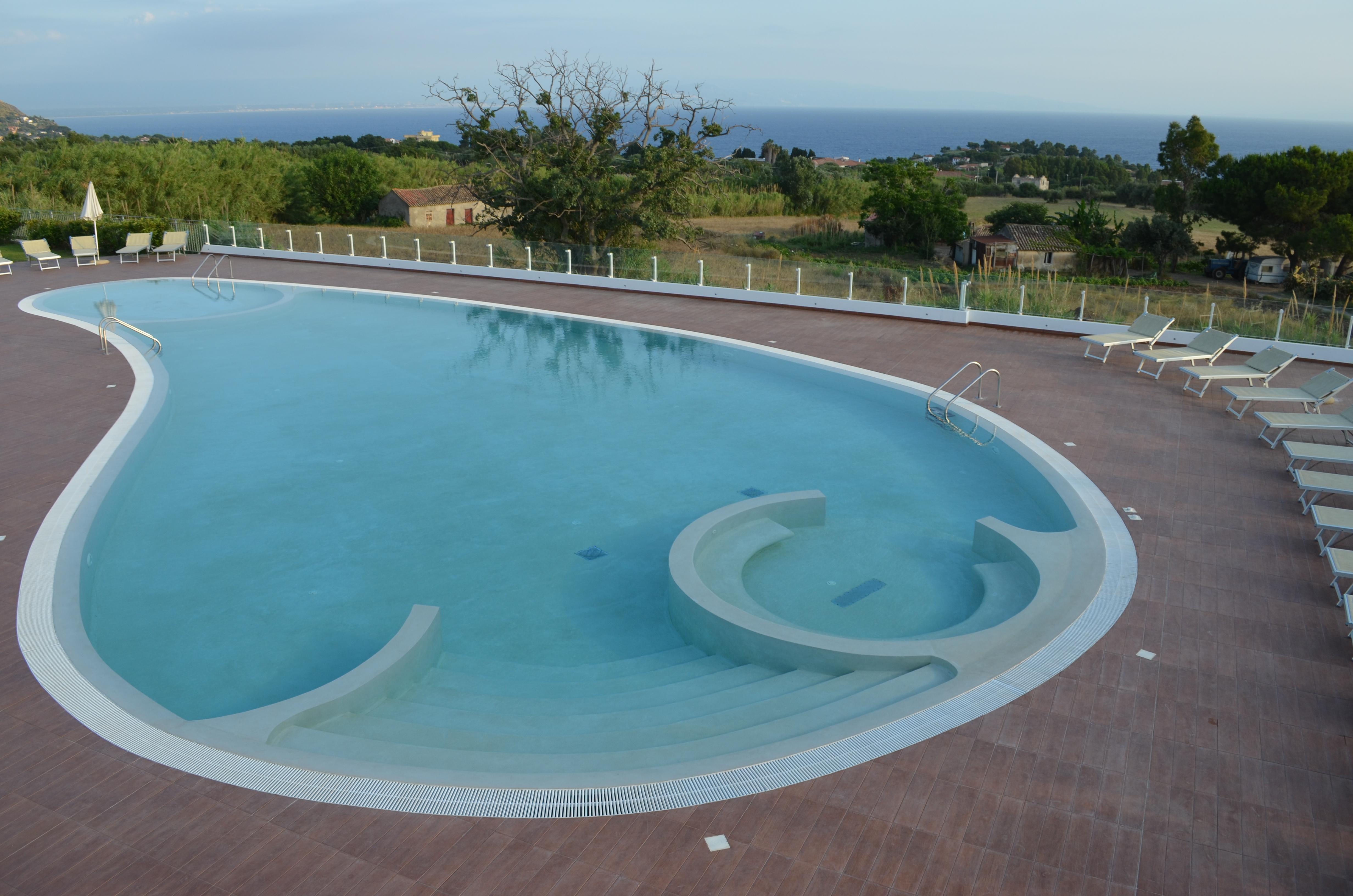 Hotel Marinella Capo Vaticano Exterior foto